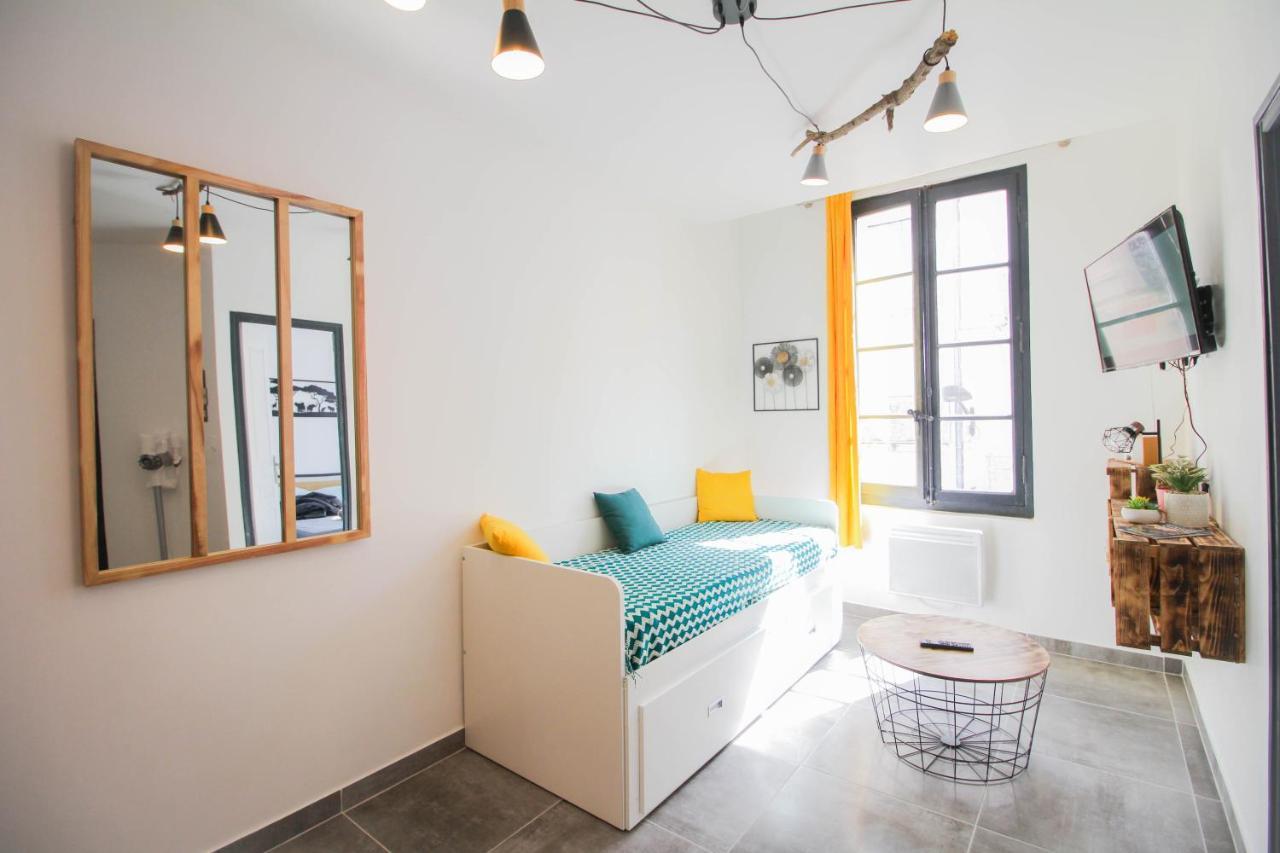 קרקסון Charmant T2 En Coeur De Ville - 2 Lits + Lit Bebe - Wifi - Imprimante מראה חיצוני תמונה